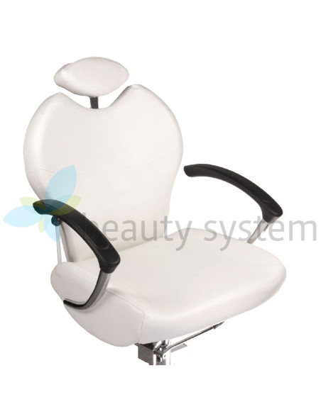 Pedicure Chair with Foot Massager BR-2301 White