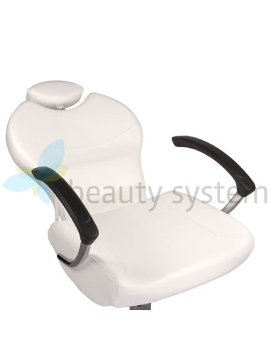 Pedicure Chair with Foot Massager BR-2301 White