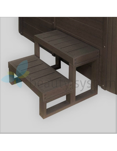 Jacuzzi Steps - Brown