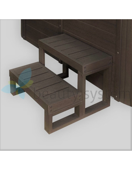 Jacuzzi Steps - Brown