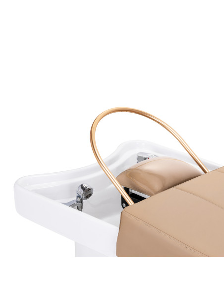 Gabbiano Head Spa 017 Salon washbasin bed beige