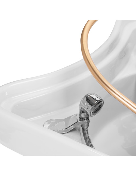Gabbiano Head Spa 017 Salon washbasin bed beige