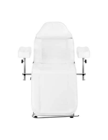 Cosmetic hydraulic chair Sillon A 210DH with cradle white