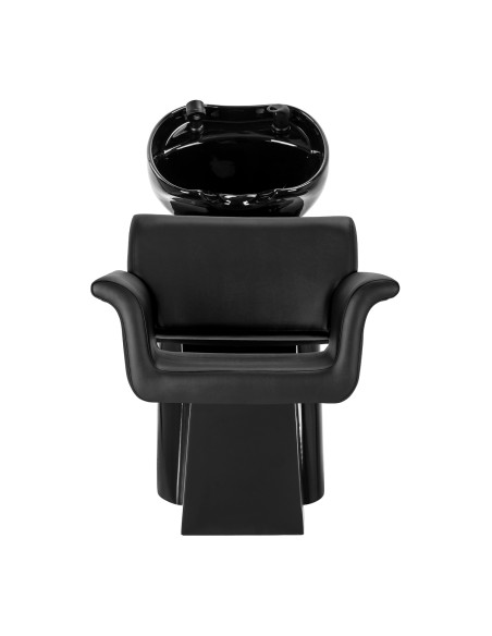 Salon washbasin unit Gabbiano Lucca black