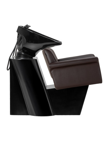 Salon washbasin unit Gabbiano Lucca brown