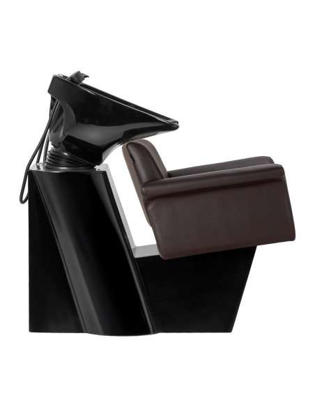 Salon washbasin unit Gabbiano Lucca brown