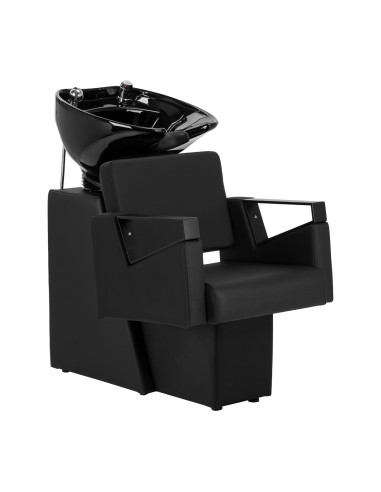 Hair salon wash unit Hair System Duplex Noir
