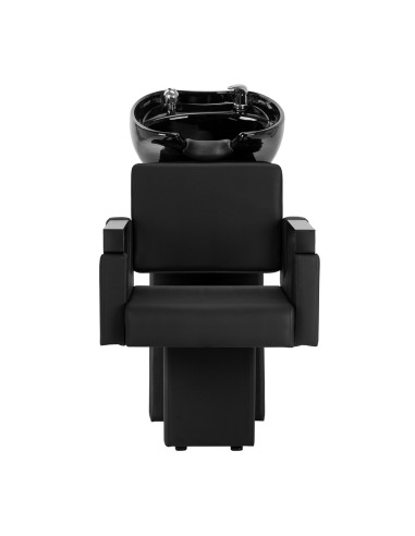 Hair salon wash unit Hair System Duplex Noir