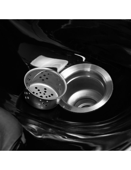 Salon washbasin unit Hair System Edge Noir