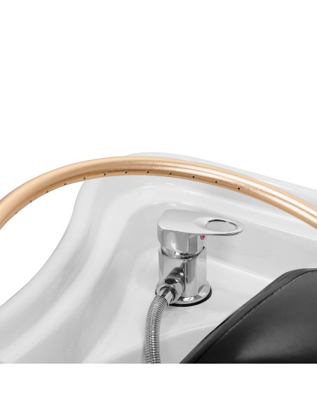 Gabbiano Head Spa 017 Salon washbasin bed black