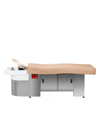 Gabbiano Head Spa 017B Salon washbasin bed beige