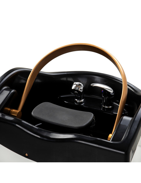 Salon washbasin unit with lounger Gabbiano Head Spa Sea 501