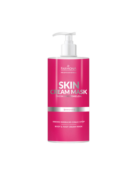 Farmona Skin Cream Mask Fresh Watermelon – Watermelon Body and Foot Cream Mask 500 ml