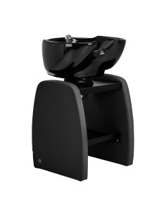Salon washbasin unit Omega Aqualina black