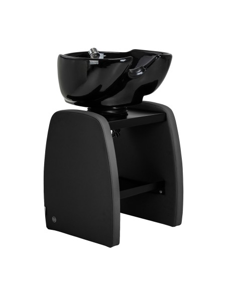 Salon washbasin unit Omega Aqualina black