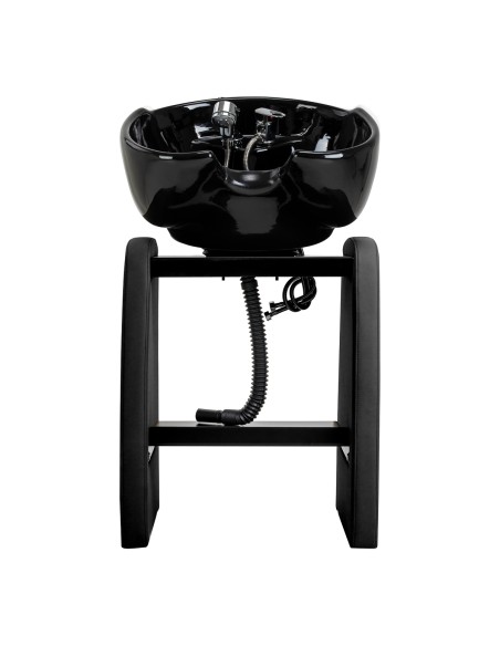 Salon washbasin unit Omega Aqualina black