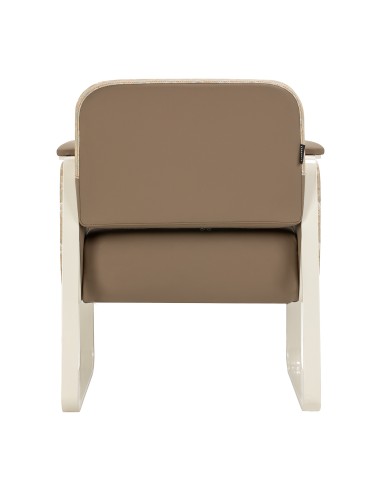 Waiting room chair Omega Grandeur light brown
