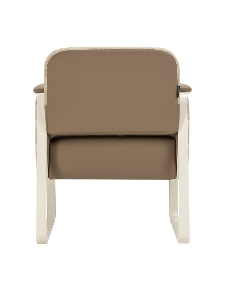 Waiting room chair Omega Grandeur light brown