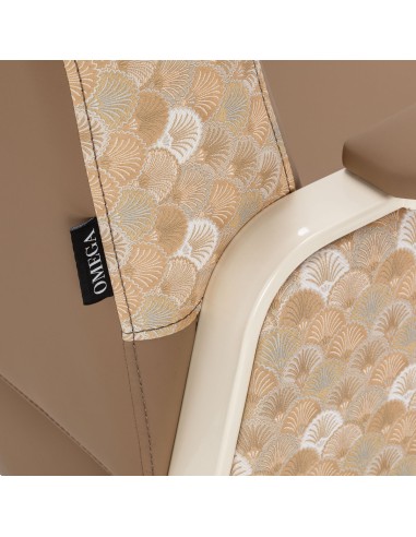 Waiting room chair Omega Grandeur light brown