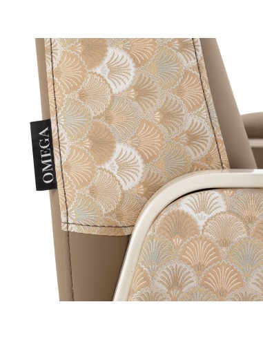 Waiting room chair Omega Grandeur light brown