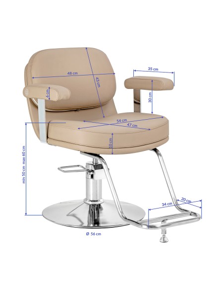 Styling chair Omega Astra beige