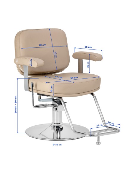 Styling chair Omega Astra Plus beige