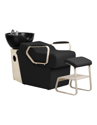 Salon washbasin unit Omega Marina black