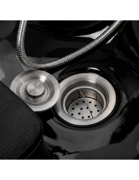 Salon washbasin unit Omega Marina black
