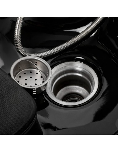 Salon washbasin unit Omega Marina black