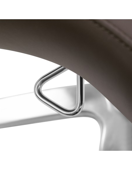 Omega Supremo swivel chair brown