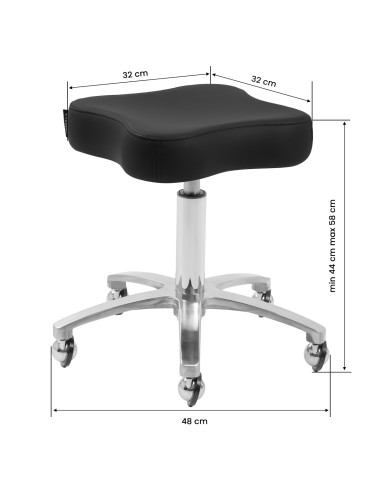 Omega Supremo swivel chair black