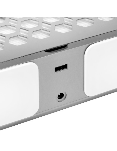 Dust absorber Momo P30 60 W white silver