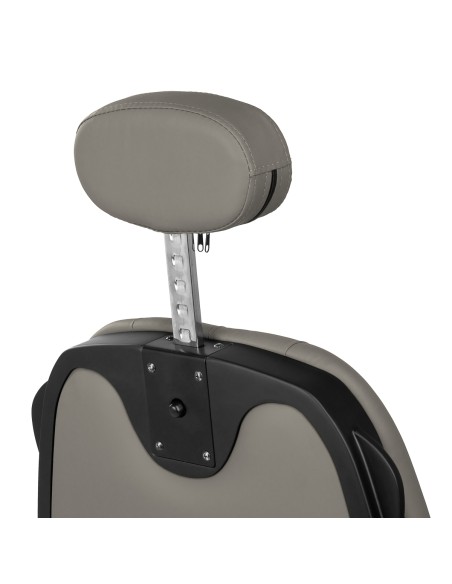 Barber chair Gabbiano Francesco grey with a black base