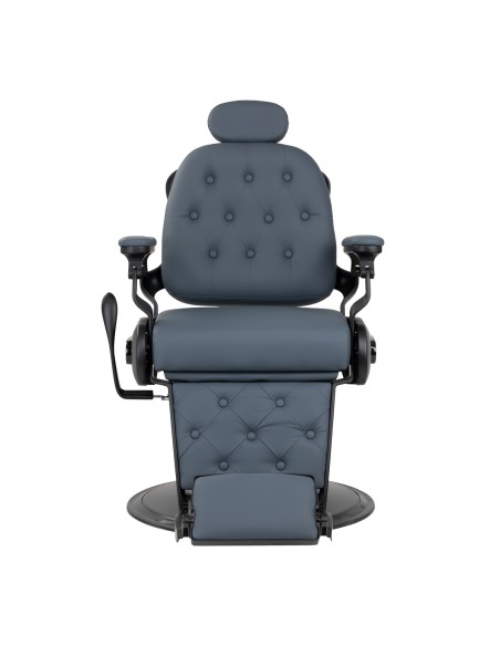 Barber's chair Gabbiano Francesco graphite with a black base second class