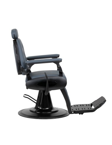Barber's chair Gabbiano Francesco graphite with a black base second class