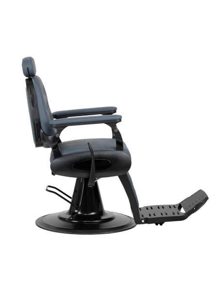 Barber's chair Gabbiano Francesco graphite with a black base second class