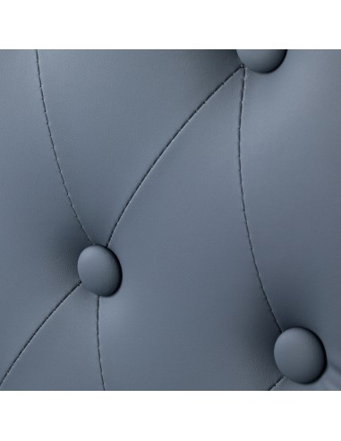 Barber chair Gabbiano Francesco graphite with brushed frame second class