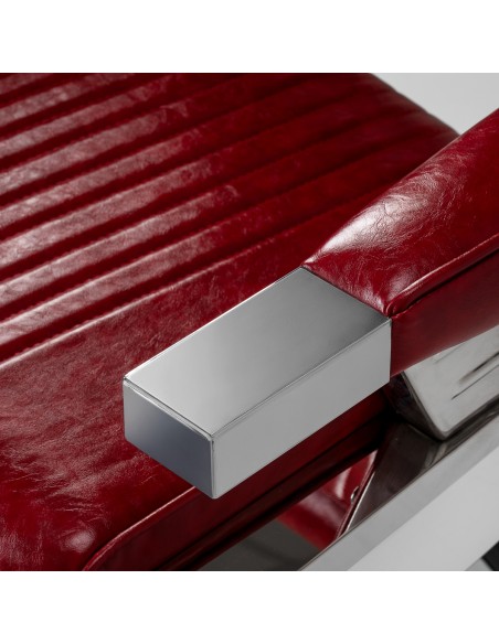 Barber chair Gabbiano Royal X red