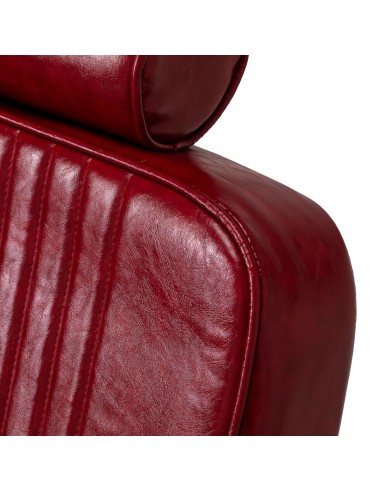 Barber chair Gabbiano Royal X red