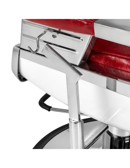 Barber chair Gabbiano Royal X red