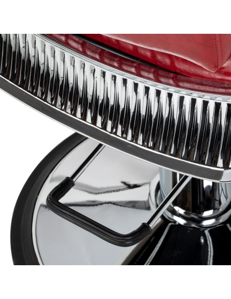 Barber chair Gabbiano Royal X red