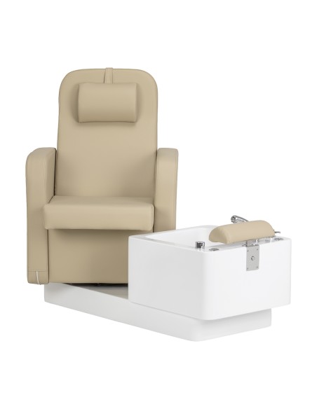 Pedicure beauty chair SPA Sillon Elysia beige