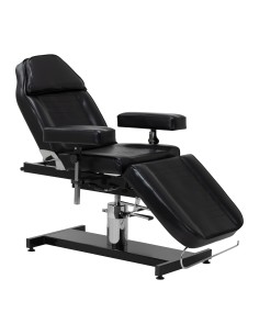 Tattoo bed Pro Ink 210DH with a cradle black