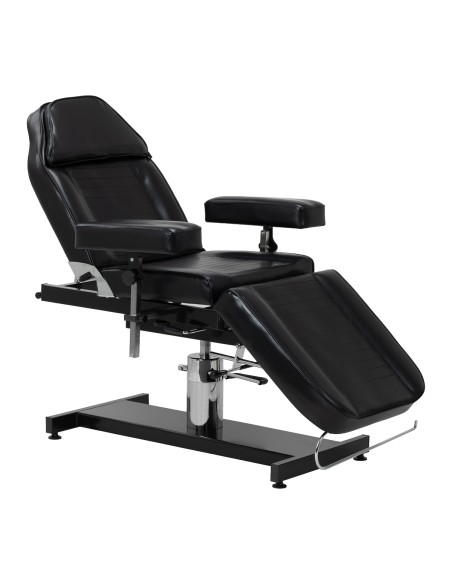 Tattoo bed Pro Ink 210DH with a cradle black