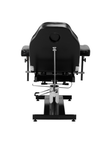 Tattoo bed Pro Ink 210DH with a cradle black