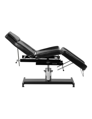 Tattoo bed Pro Ink 210DH with a cradle black