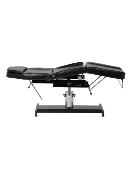 Tattoo bed Pro Ink 210DH with a cradle black