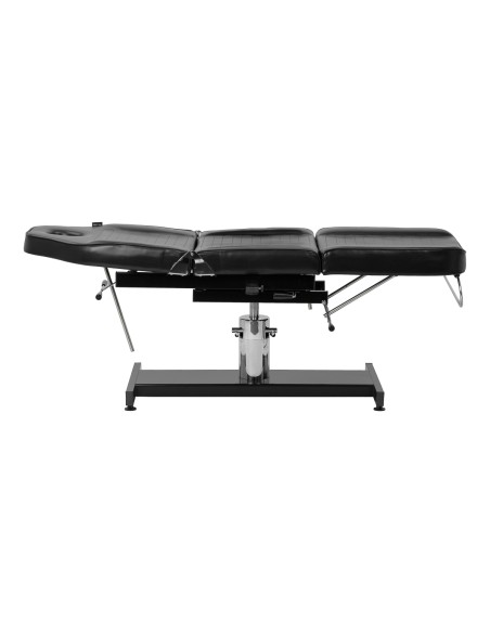 Tattoo bed Pro Ink 210DH with a cradle black