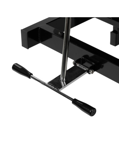 Tattoo bed Pro Ink 210DH with a cradle black
