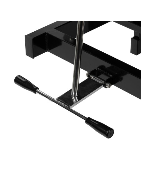 Tattoo bed Pro Ink 210DH with a cradle black